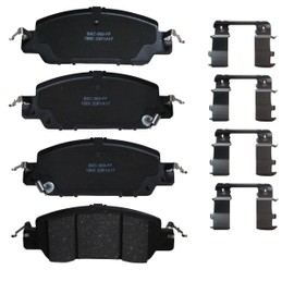 Bendix Premium SBC1860 Ceramic Front Brake Pads for Honda Accord 2017-2016