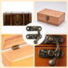 sourcing map 20pcs Bronze Swing Arm Clasp Latch Vintage Style