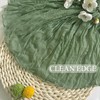 4Pack Sage Green Cheesecloth Table Runners 120Inch Gauze Table Runner