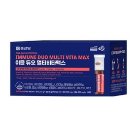Chong Kun Dang Immune Duo Multivitamex 24 servings 1 box / 종근당 이뮨 듀오 멀티비타맥스 24회분 1박스