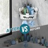 TAILI Shower Shelf Suction Cup Shower Shelf No Drilling Corner