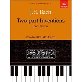 Bach Two-Part Inventions: Bwv 772-786 (Easier Piano Pieces)
