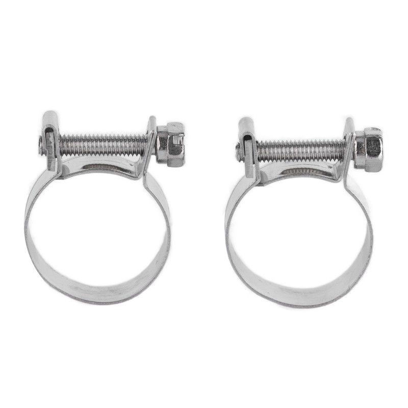 20PCS Hose Clamp Mini Stainless Steel Screw Hose Clip for