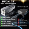 BUCKLOS 2000 Lumens Ultra Bright Bike Lights for Night Riding,