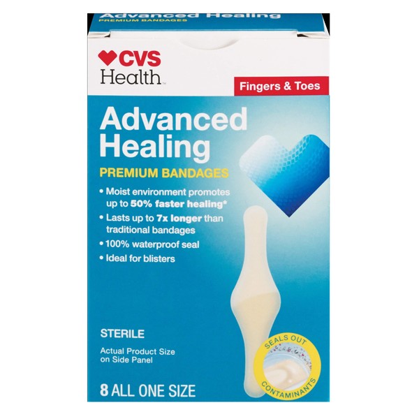 CVS Health Advanced Healing Hydrocolloid Bandages (Fingers Toes)