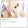 Healvian 2pcs Daily Use Handle Shower Brush Ergonomic Exfoliating Bath