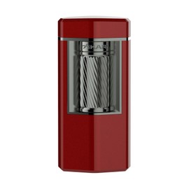 Xikar Meridian Triple 3 Soft Flame Cigar Pipe Lighter 600RD Red Great Gift