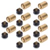 Ejoyous Pool Cue Tips, 10 mm, 10 Pieces, Snooker Cue