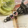 Four Leaf Clover: Ma445 Ruby Zirconia, 10K Gold Horseshoe, Horseshoe