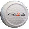 Putt2Win Flat Golf Ball Putting Practice Training Aid with Triple