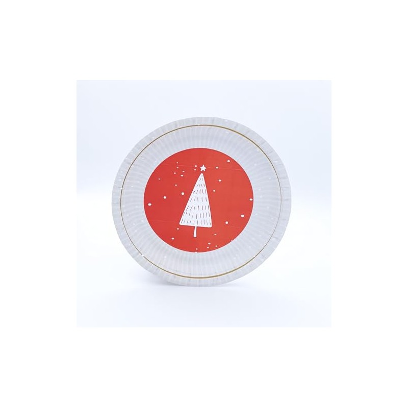 LE NAPPAGE ARTS DE LA TABLE 8 Paper Plates Diameter