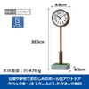 Seiko Clock BZ803B Table Clock Quartz Clock Pole Clock 12.0