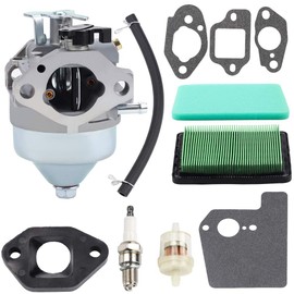 Kizut GCV190 Carburetor Kit for Honda GC190 GCV190 GCV190A GV190LA Engine HRB217 HRX217 HRX217K1 HRX217K2 Lawn Mower Replace 16100-Z0Y-813 16100-Z0Y-812 16100-Z0Y-003 16100-Z0Y-811 16100-Z0Y-013 Carb