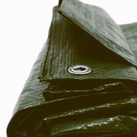 Tarpaulin 3 x 4 m Green Waterproof + 1 x Image Magnet! Fabric Tarpaulin with Eyelets Garden Tarpaulin Camouflage Tarpaulin for Outdoor & Garden Wood Garden Furniture Camping & Survival Equipment 300 x