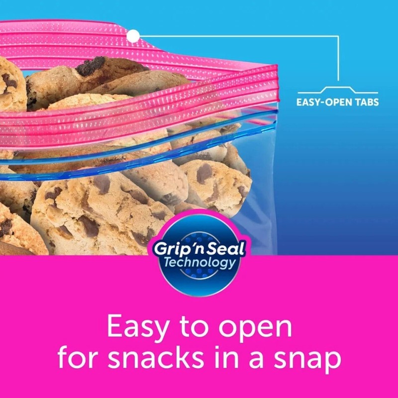 Ziploc Gallon Storage Bags with New Stay Open Design {208
