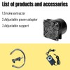 Fume Extractor DC-12V 120mm*120mm Adjustable Suction Soldering Fan for Soldering