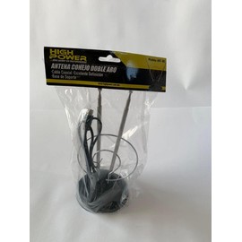HIGH POWER Antena De Conejo Television TV Tipo Conejo Oreja De Conejo Antena De Tele Modelo ANT-80