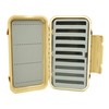 Kingfisher Fly Fishing Waterproof Dry Fly Box with Leaf