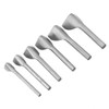 Leather Craft Punch Tool, 6 Pieces, V-Shape Hollow Punch Set,