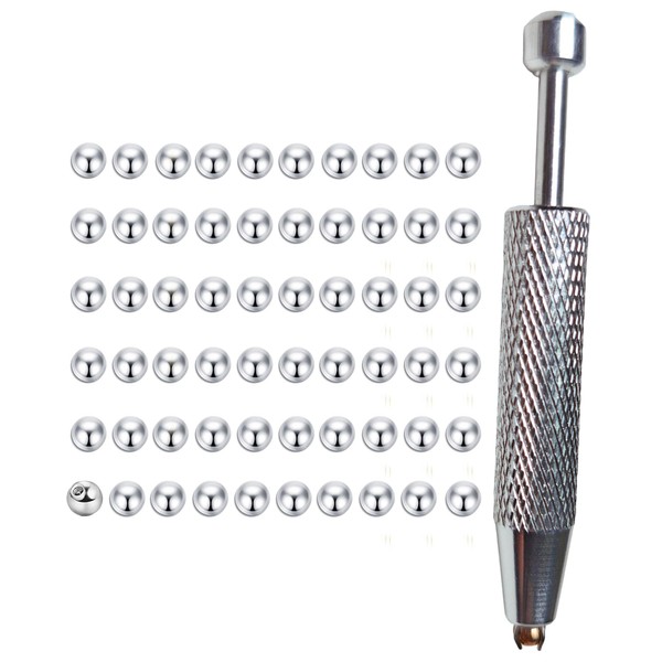 TKWXE Piercing Balls Replacement 16G 3mm and Piercing Ball Grabber