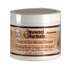 Nuwati Herbals - Time of the Moon - Moisturizing Body Cream for Women, 4 ounce