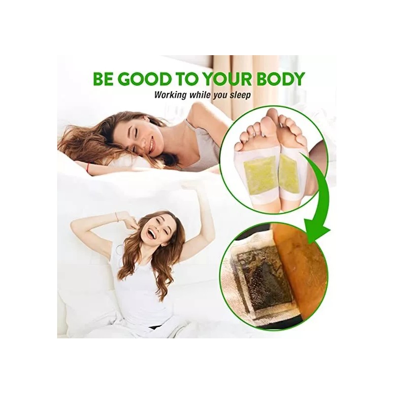 Rantherm Ginger Foot Pads for Promoting Sleep, Relieving Fatigue Relaxing