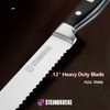 STEINBRÜCKE Serrated Bread knife 10 inch - Ultra sharp Bread