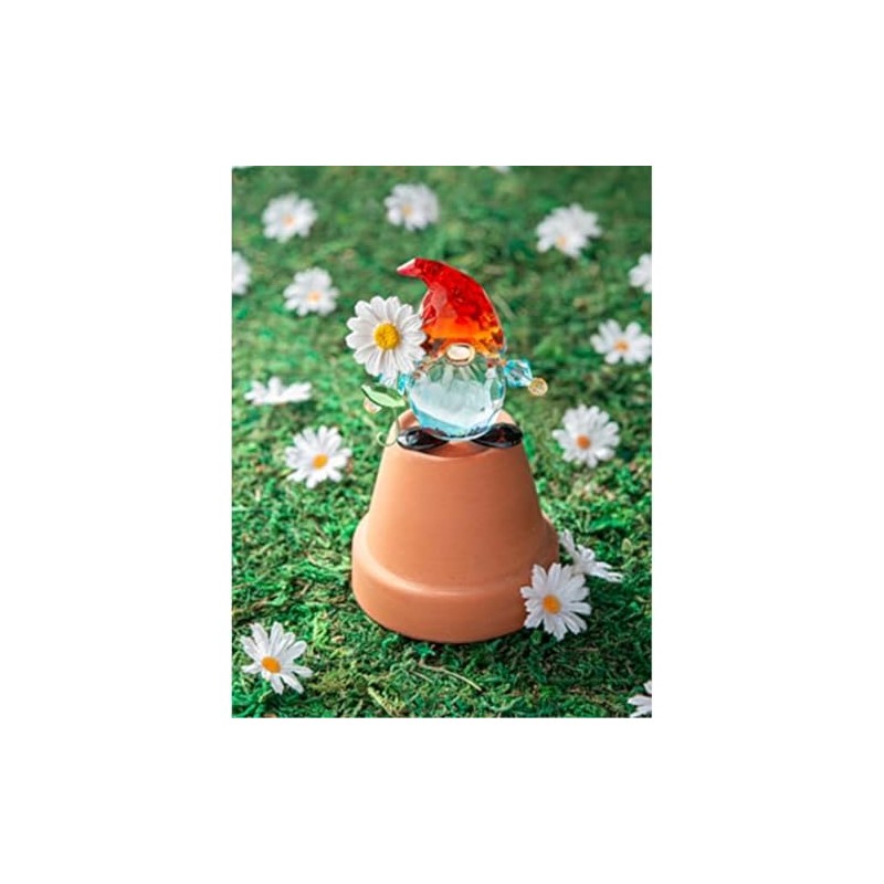 Ganz Crystal Expressions Garden Gnome Mini Figurine 2.5 Inch