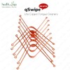 HealthAndYoga(TM) Copper Tongue cleaners-12 pieces