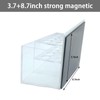 ishenkea Acrylic Magnetic Dry Erase Marker Holder，Large Capacity Whiteboard Marker