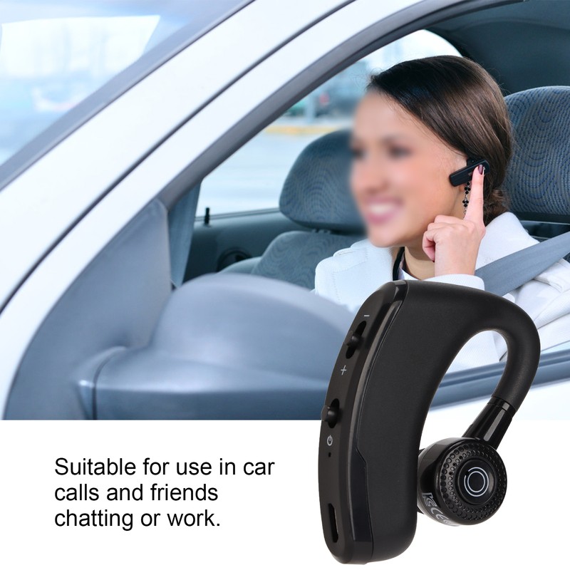 V9 Single Ear Bluetooth Earphone Wireless Ear Hook Earphone Sports