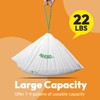 AMOGOGOPET Self Cleaning Cat Litter Box Waste Bags Compatible with
