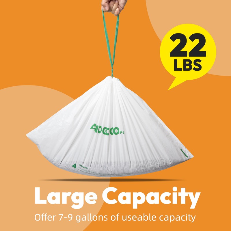 AMOGOGOPET Self Cleaning Cat Litter Box Waste Bags Compatible with