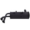 JZGRDN Muffler 18090-1451 Compatible with Kawasaki Mule 2500 2510 2520