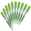Zebra B-WKS11-G Optex 1 EZ Highlighter, Green, 10 Pieces