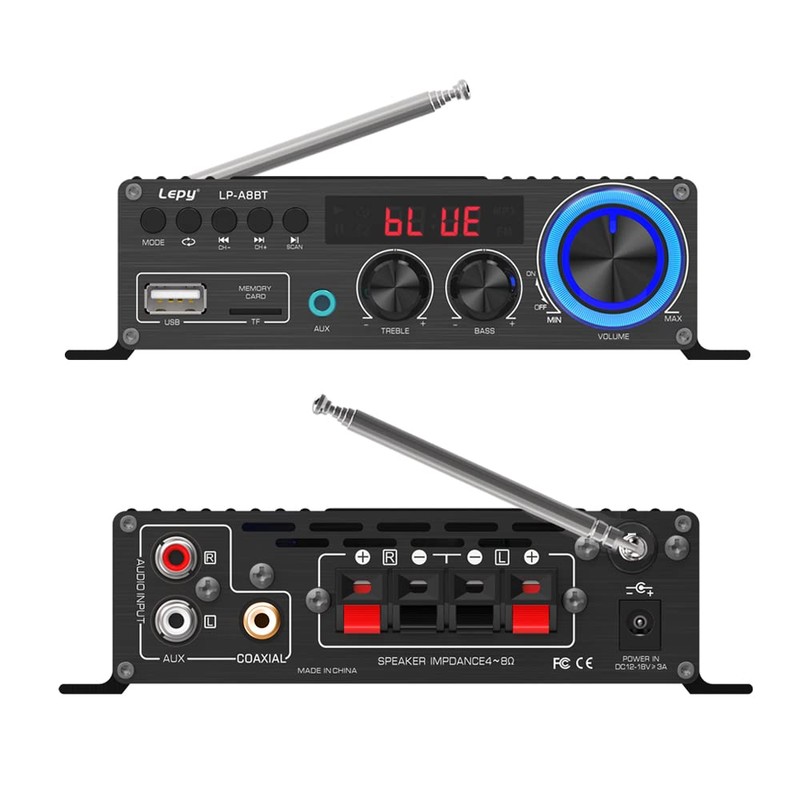 Fasizi LP-A8BT Coaxial Decoding Power Amplifier FM USB SD Lossless