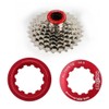 VGEBY Cassette Lockring, Cassette Lock Ring for 7-11 Speed Mountain