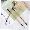 OHPHCALL Wolf Hair Writing Brush Set 3pcs Chinese Calligraphy Pens
