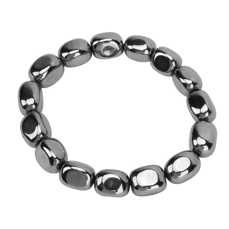 Terahertz Bracelet Adjustable Versatile Stylish Energy Stone Bracelet for Men