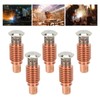 5Pcs Plasma Torch Electrode Copper High Temperature Resistance Accessories 220971