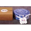 Soimoi 40Pcs Japanese Sashiko Print Precut Fabrics Strips Roll Up