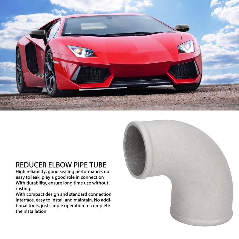 Reducer Elbow Pipe 3in to 4in OD 90 Degree Bend
