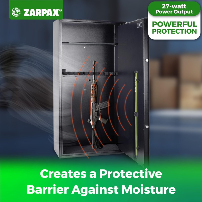 ZARPAX Gun Safe Dehumidifier Rod | Dehumidifier Rod For Enclosed