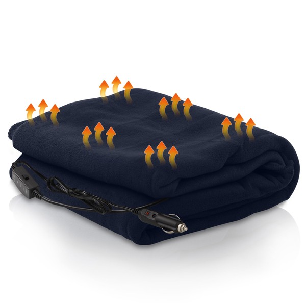 AJP Heated Car Blanket, Ensure Warmth by Electric Blanket Car,