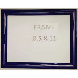 BuildingSigns.com Dark Blue Snap Poster Frame/ Picture Frame / notice frame 8.5 x 11......ref102
