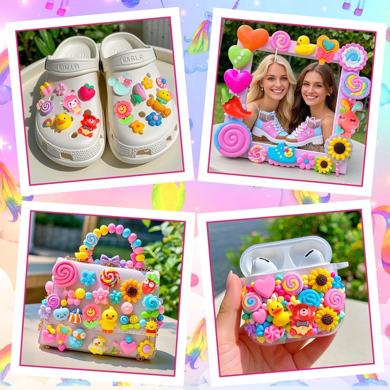 Junk Case Charms Kit, Medium, Resin, resin