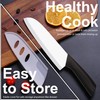 Rynal Ceramic Knife - 7 inch Chef's Santoku Knife -