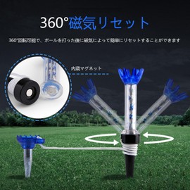 SZSL Golf Tees 80mm 4pcs Magnetic Tees Golf Long Golf Holder Tees Anti-lost Golf Equipment Accessories Gift