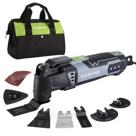 WORKPRO Oscillating Multi-Tool Kit and Cordless Mini Buffer Polisher