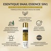 Esentique Snail Essence 5-in-1 Anti-Aging-Gesichtscreme mit Schneckenschleim, Hyaluronsäure, Kollagen, Ceramide